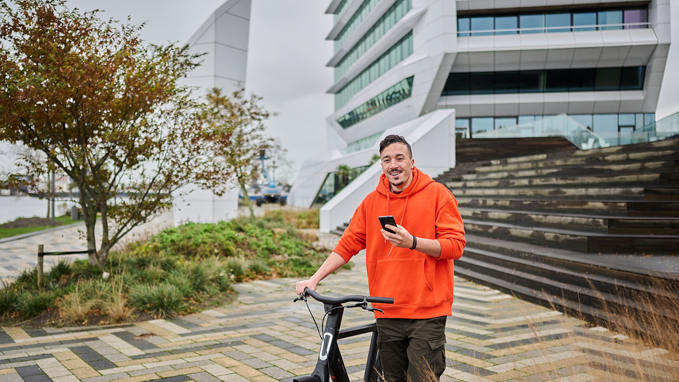 Ondernemer in overleg
