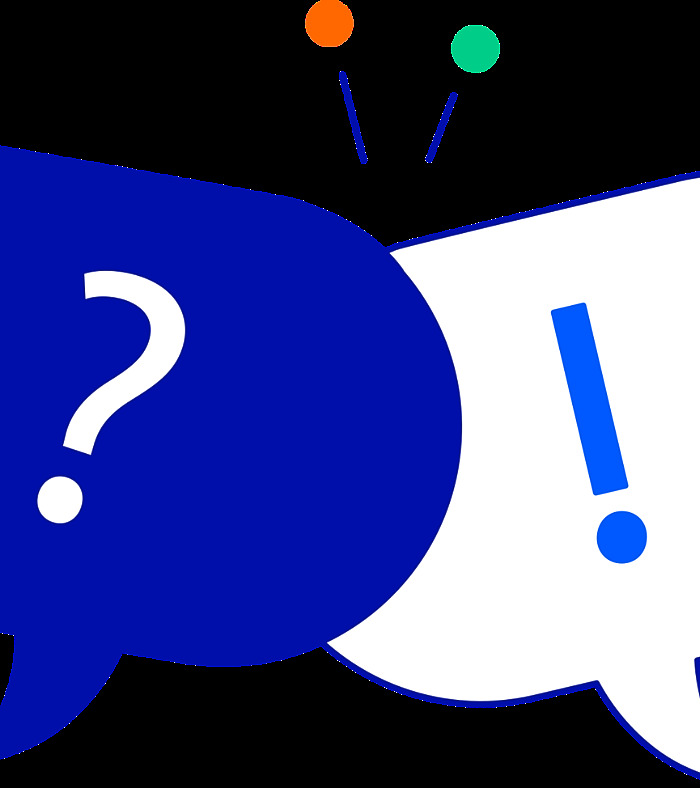 Praatwolk, gesprek, overleg, bespreken, praten, sparren, brainstom, brainstormen, idee, vraag, antwoord, vragen, overleg, klantenservice